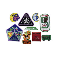 Girl Scouts Gs Vintage Uniform Patch Lot 2002 2006 Wagon Wheel Catawba Valley