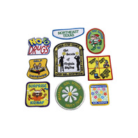 Girl Scouts Gs Vintage Uniform Patch Lot Animal Shelter 1980-81 Council Trainer