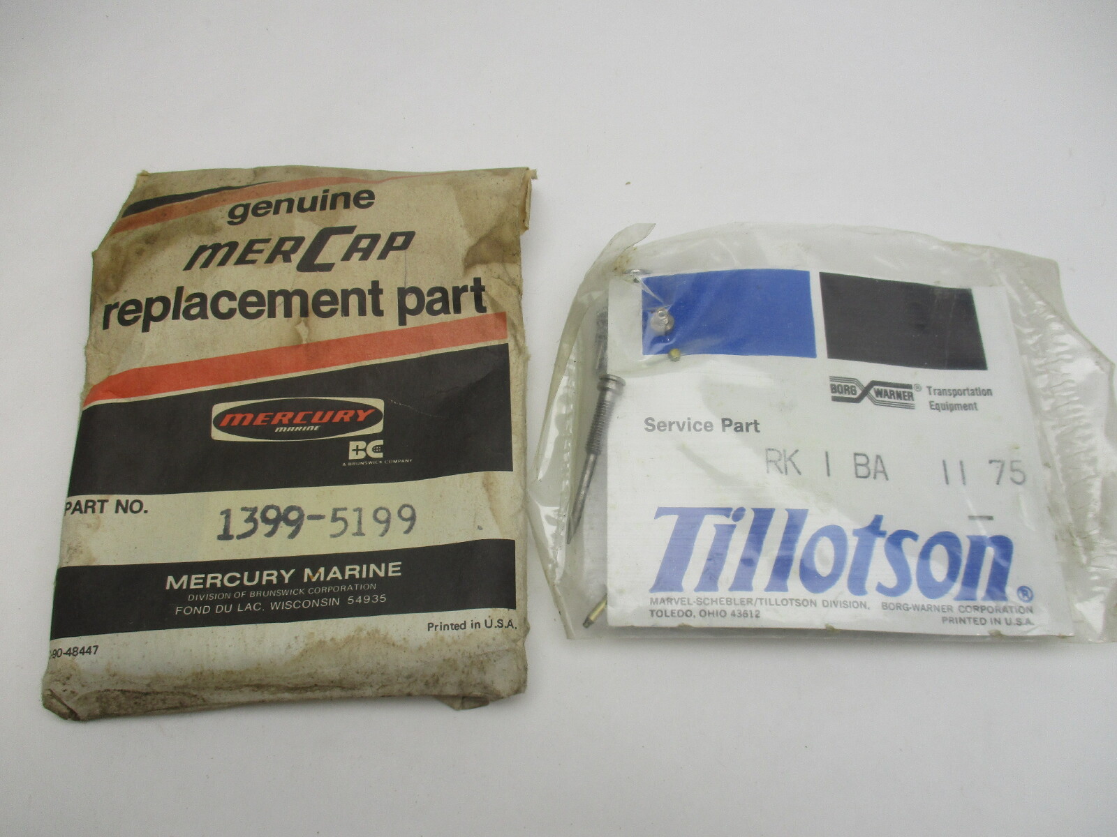 Tillotson Carburetor Rebuild Kit For Mercury 200 Outboard - BA2C/BA2CX DI 24052