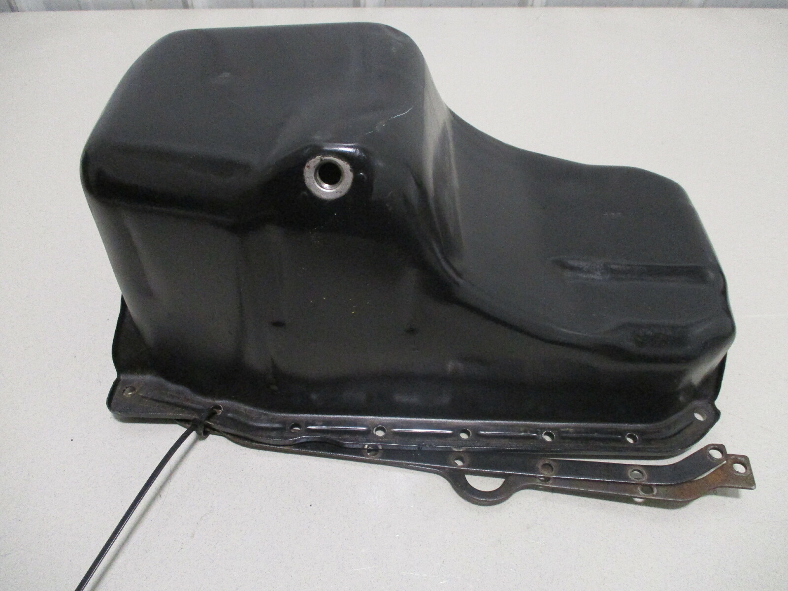 14244T 4.3 V6 Engine Oil Pan For Mercruiser 1 Piece Rear Main Seal 1985-96