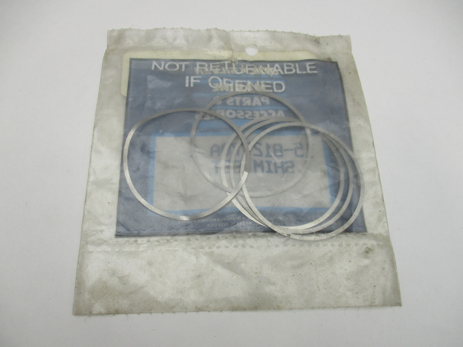 15812770A1 Lower Gearcase Shim Set Mercury Mariner 3060 Hp Outboard