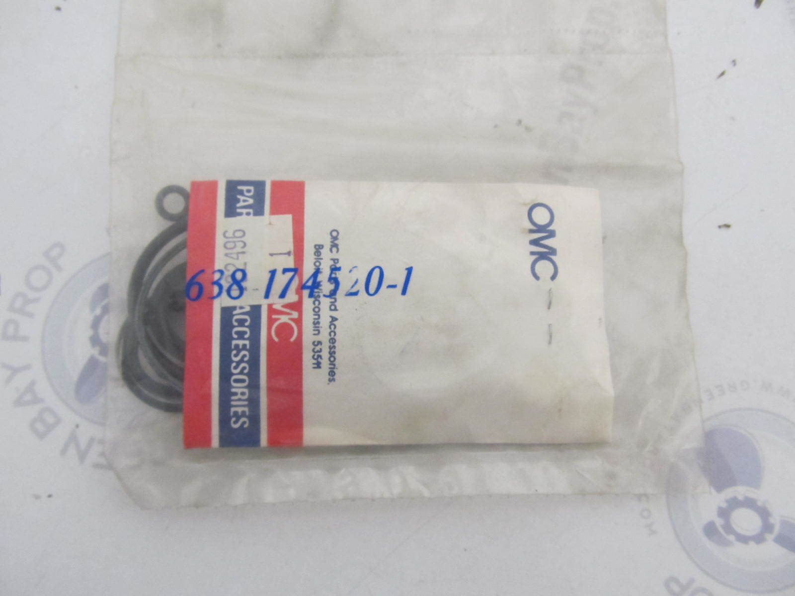 0174520 174520 OMC Evinrude Johnson Outboard 35-55 HP O-Ring Kit