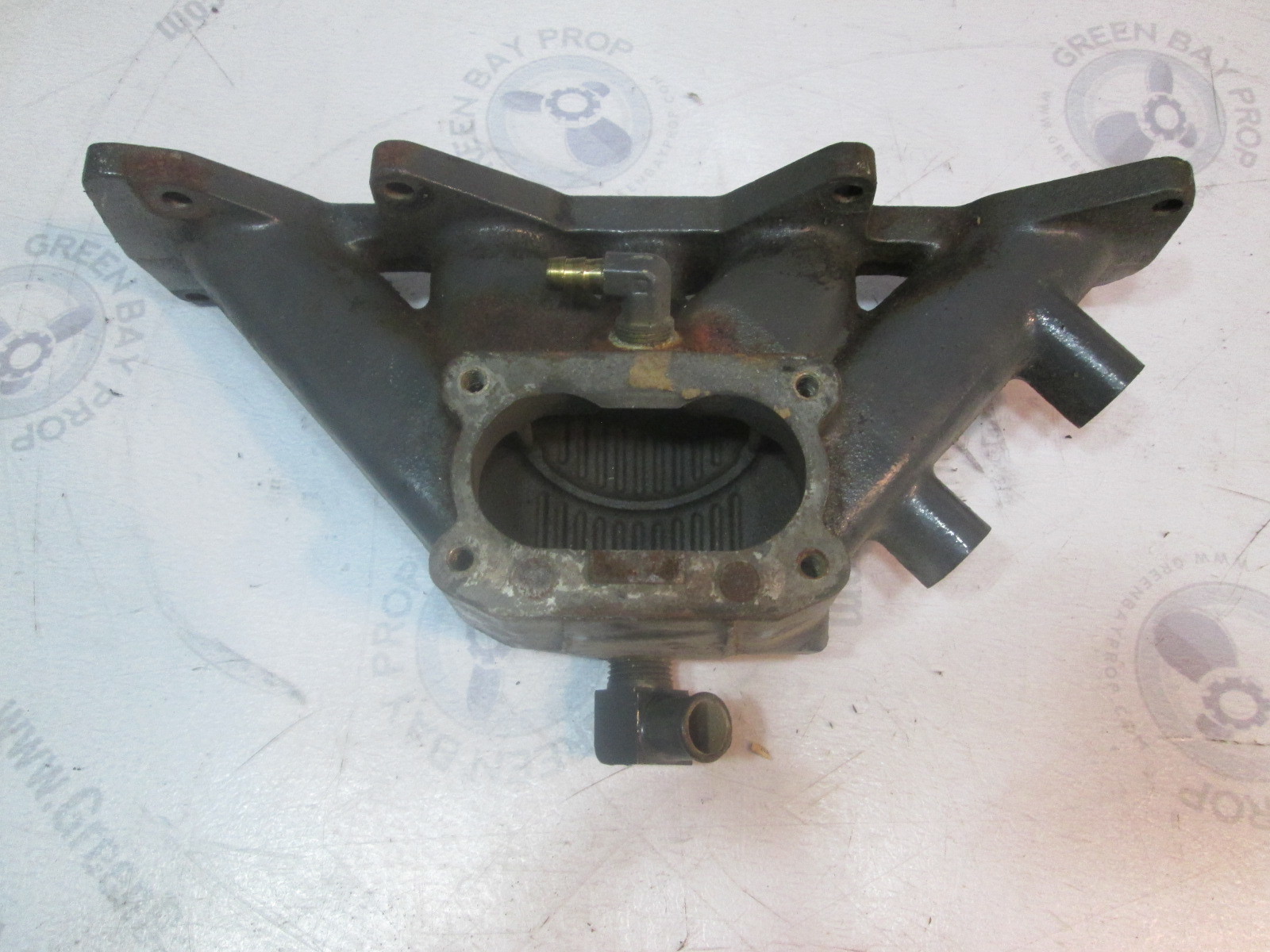 0912470 OMC Cobra 2.3L Ford Stern Drive Intake Manifold Green Bay