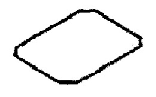 27-804183 Carburetor Float Bowl Gasket Fits Mercury Mariner 75-90 Hp 4-Strk Outboard