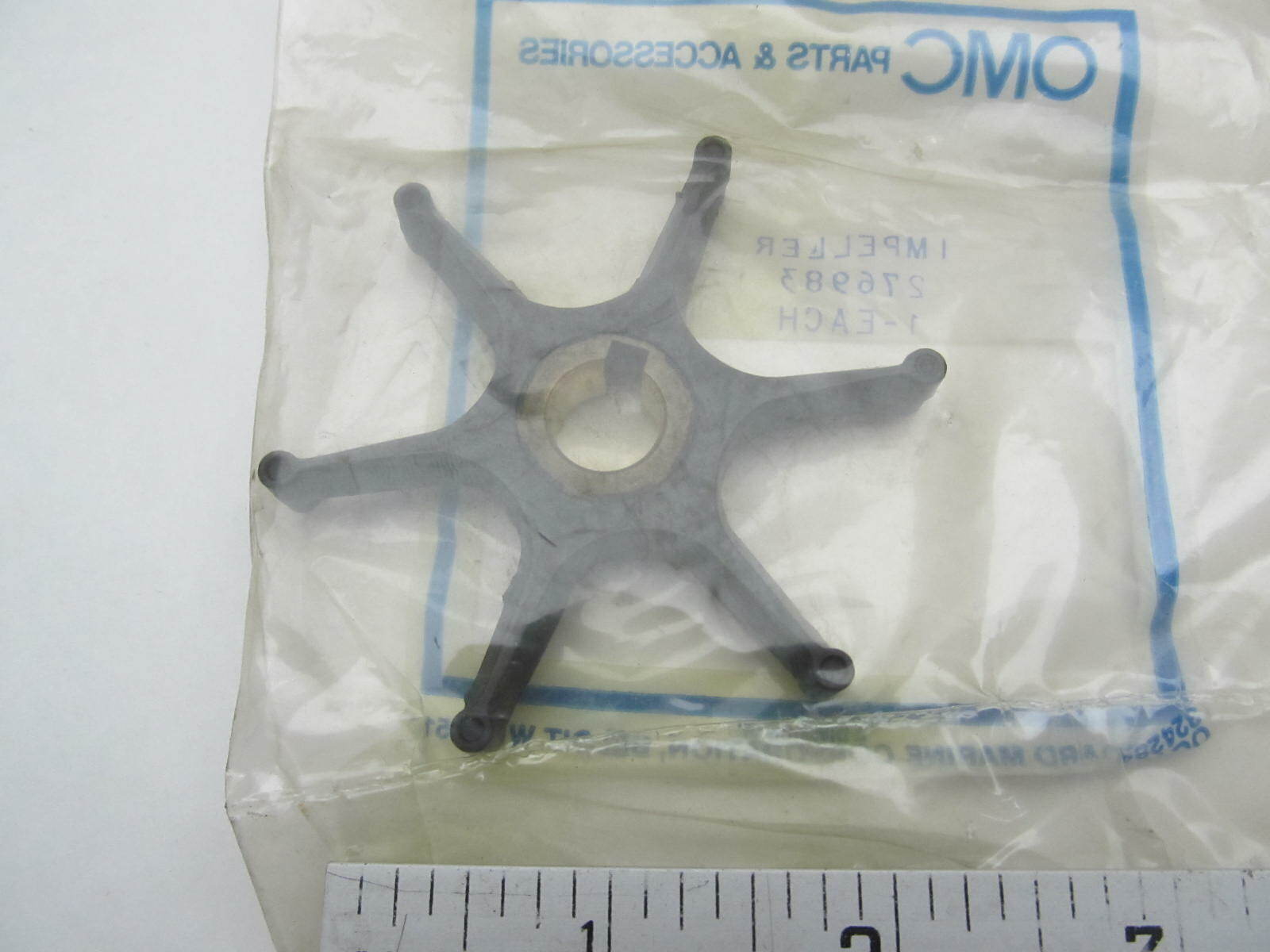 0276983 276983 OMC Evinrude Johnson Outboard Water Pump Impeller