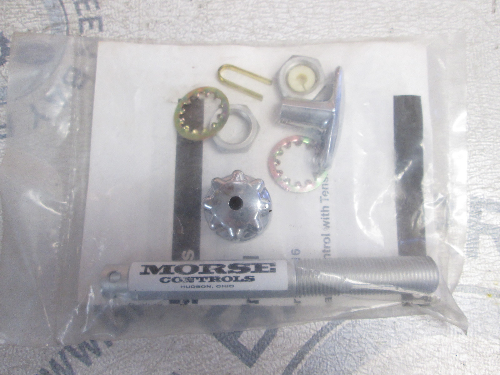 301916 Teleflex Morse Controls Model DC Dash Controll w/Tension Lock Green Bay Propeller