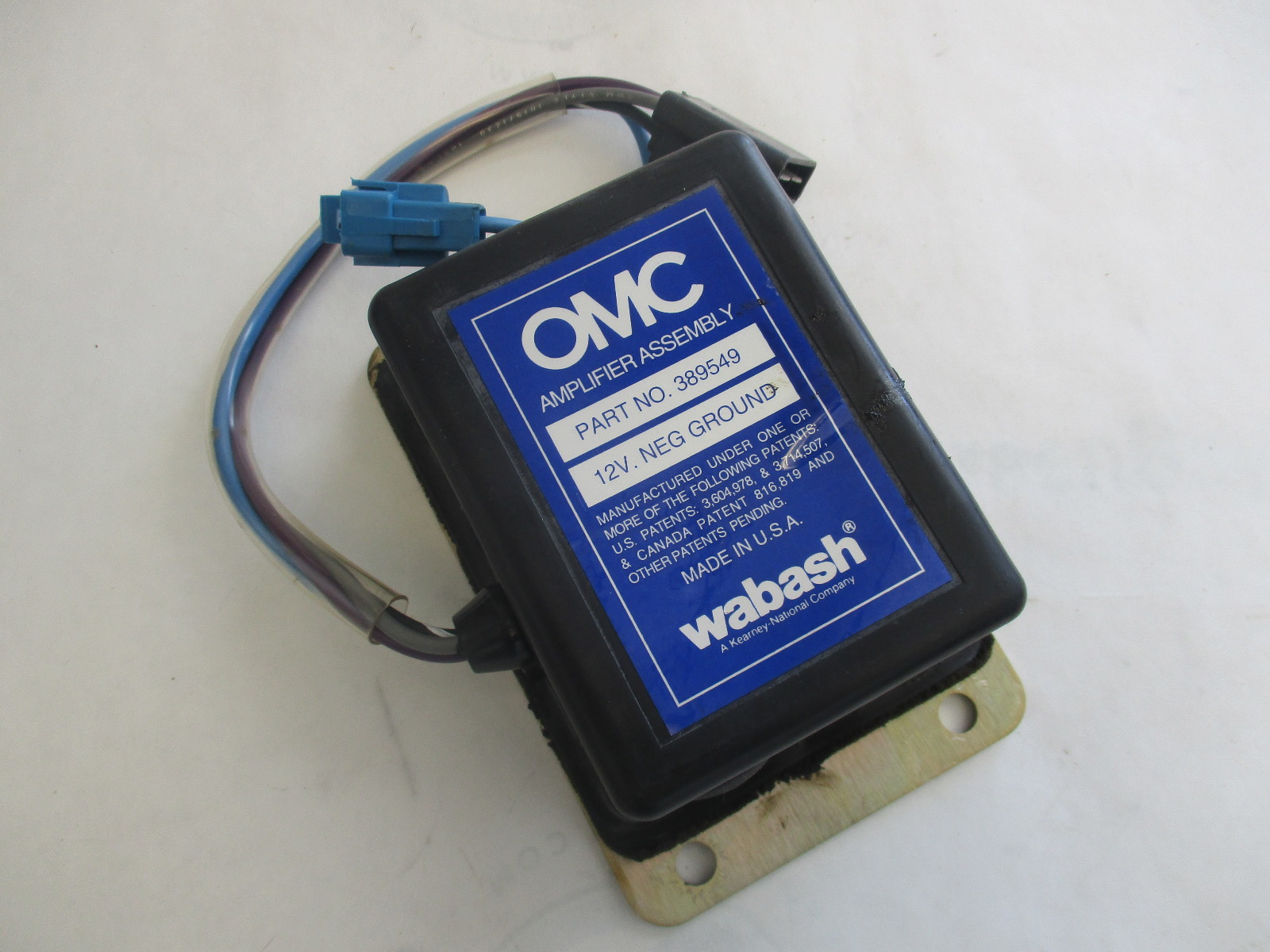389549 0389549 OMC Evinrude Johnson Outboard 12V Amplifier Battery Power Pack