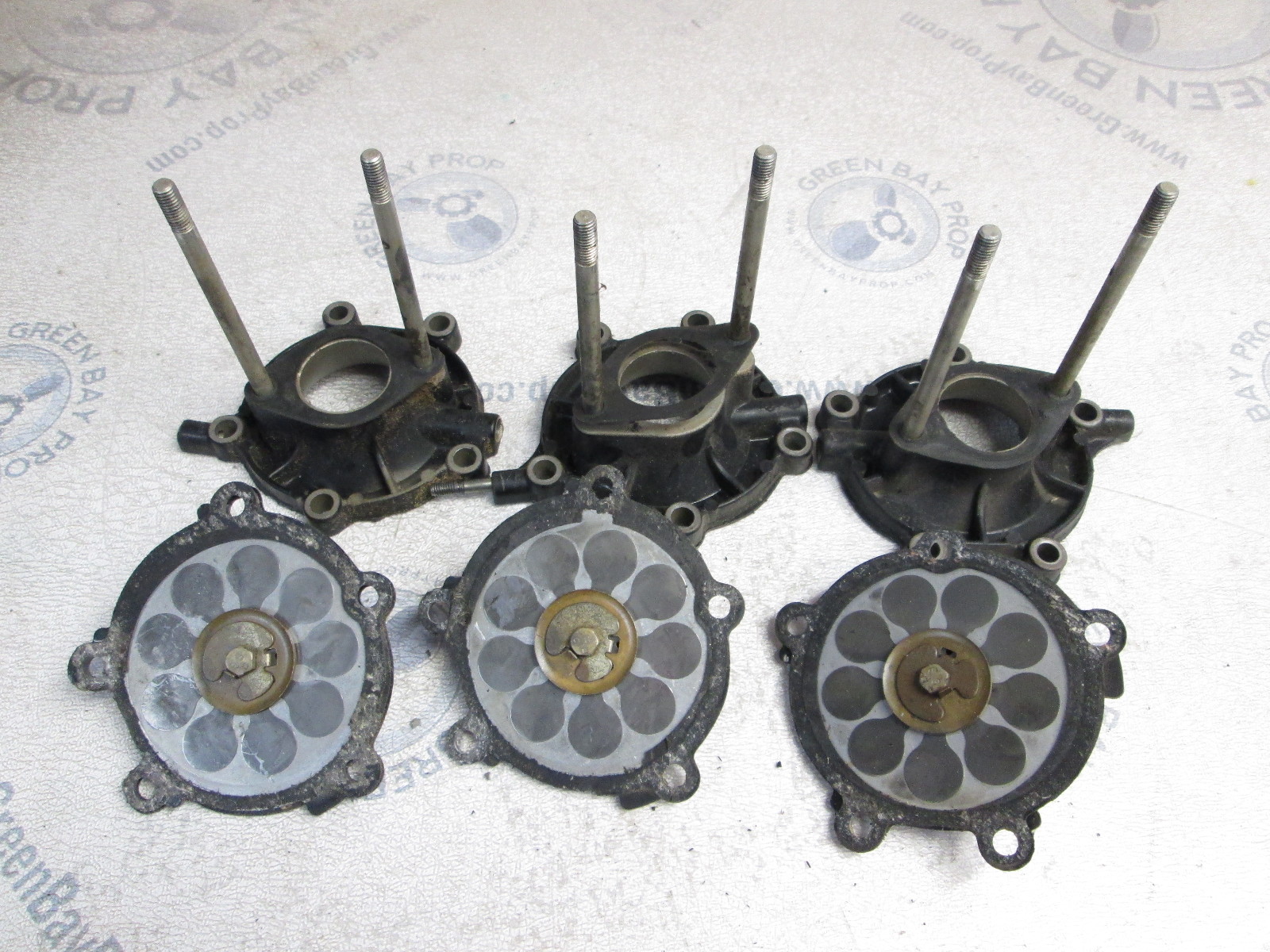 42967 42963A11 Mercury Mariner 70-90 Hp Outboard Induction Manifold & Leaf Plate