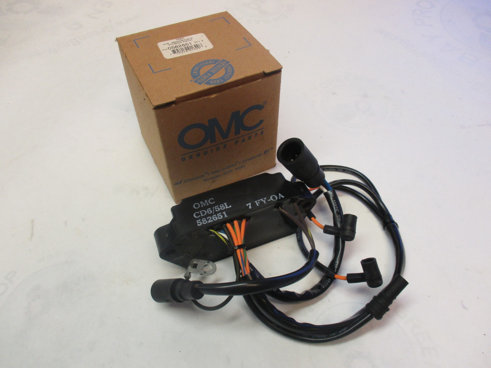 582651 0582651 OMC Evinrude Johnson Power Pack Ignition Module 155-235 HP 763792