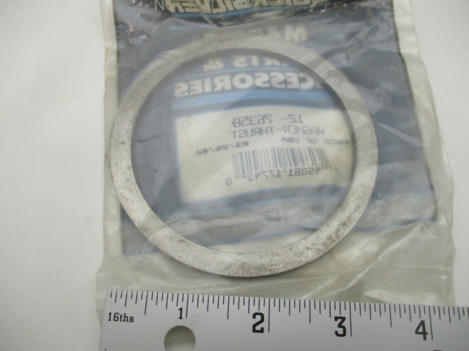 1276805 76358 Gear Housing Thrust Washer Mercury/Mariner 75200HP