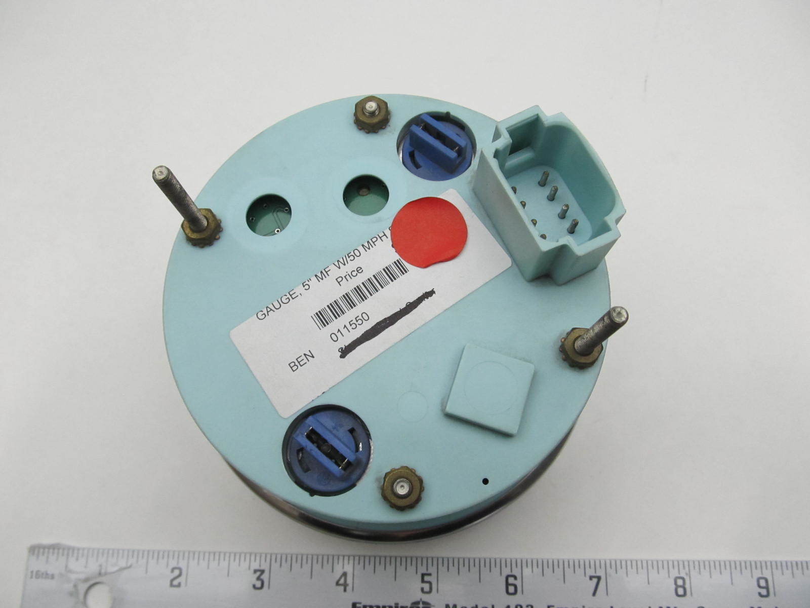 781263PDFB Teleflex Marine Boat 5" Multi Function Gauge w/50 MPH