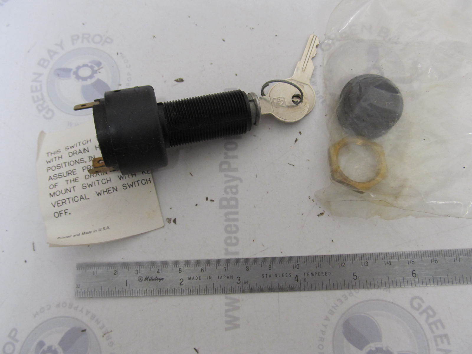 67-808873 fits Mercruiser Marine GM Ignition Switch NLA