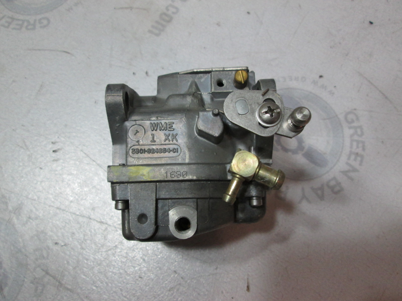 824854T9 Top Carburetor 87-1 Mercury Mariner 90HP Oil Injected 3 Cyl Outboard