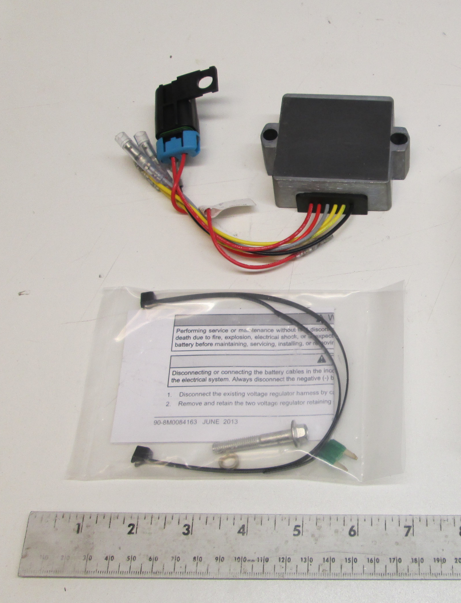 thumbnail image 2 of Crank-N-Charge 12V 6-Wire Voltage Regulator For Mercury Mariner Outboards (815279-3, 815279T) 2 of 4