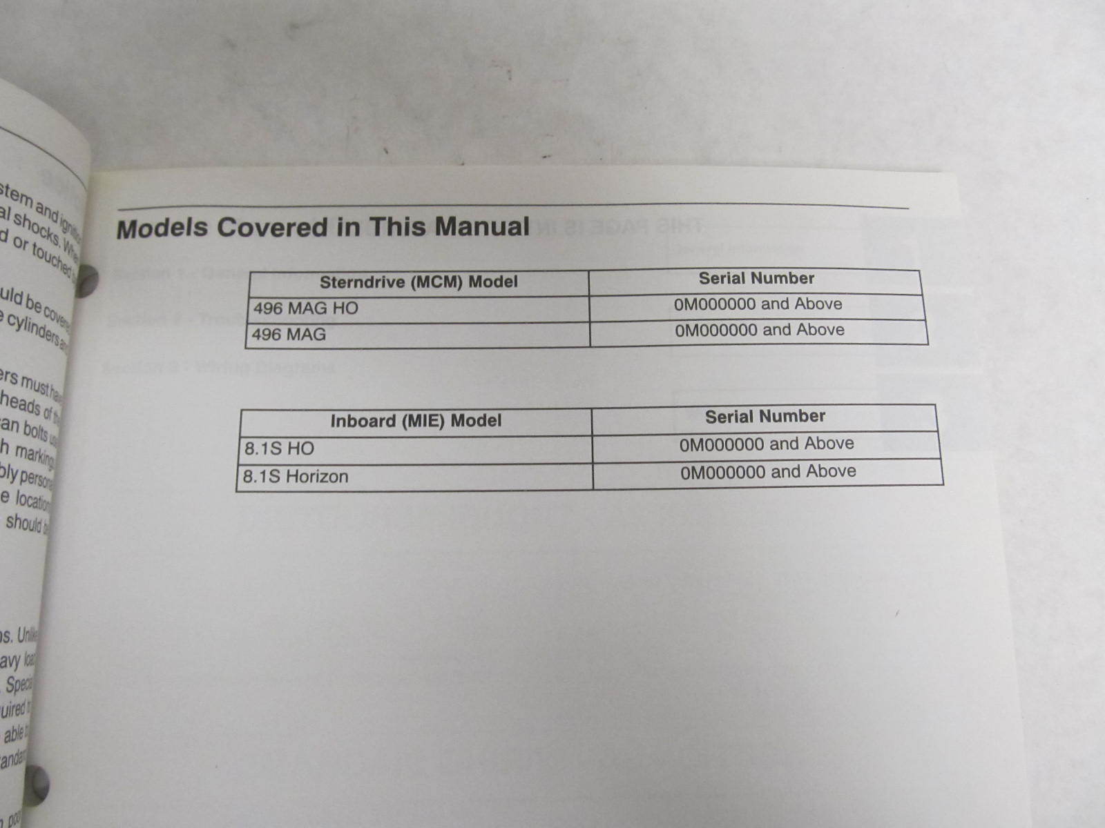 Owners compatible oil filter starter. We also offer Mercrusier parts? USED  HI-PERFORMANCE MANUAL GM V- ENGINES. DOWNLOAD MerCruiser Repair Manual 1963  2008 ...