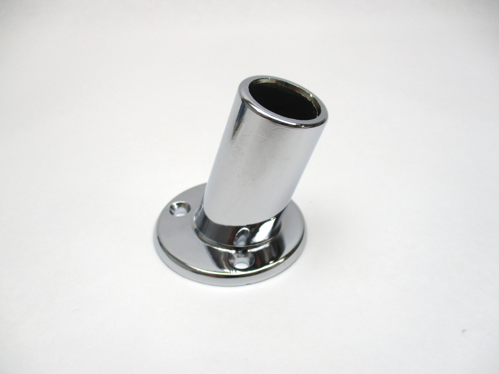 CHROME FLAG POLE SOCKET  3/4