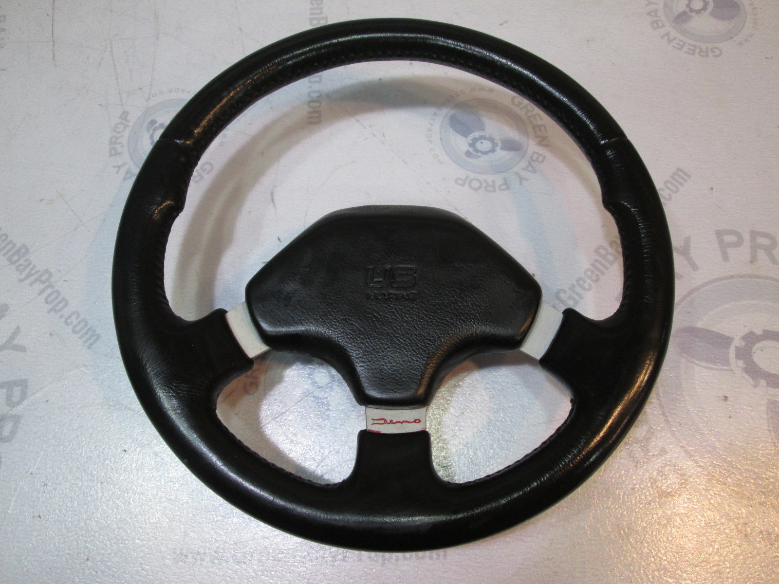 Dino Boat Steering Wheel for Bayliner Capri U.S Marine 13.5" Green