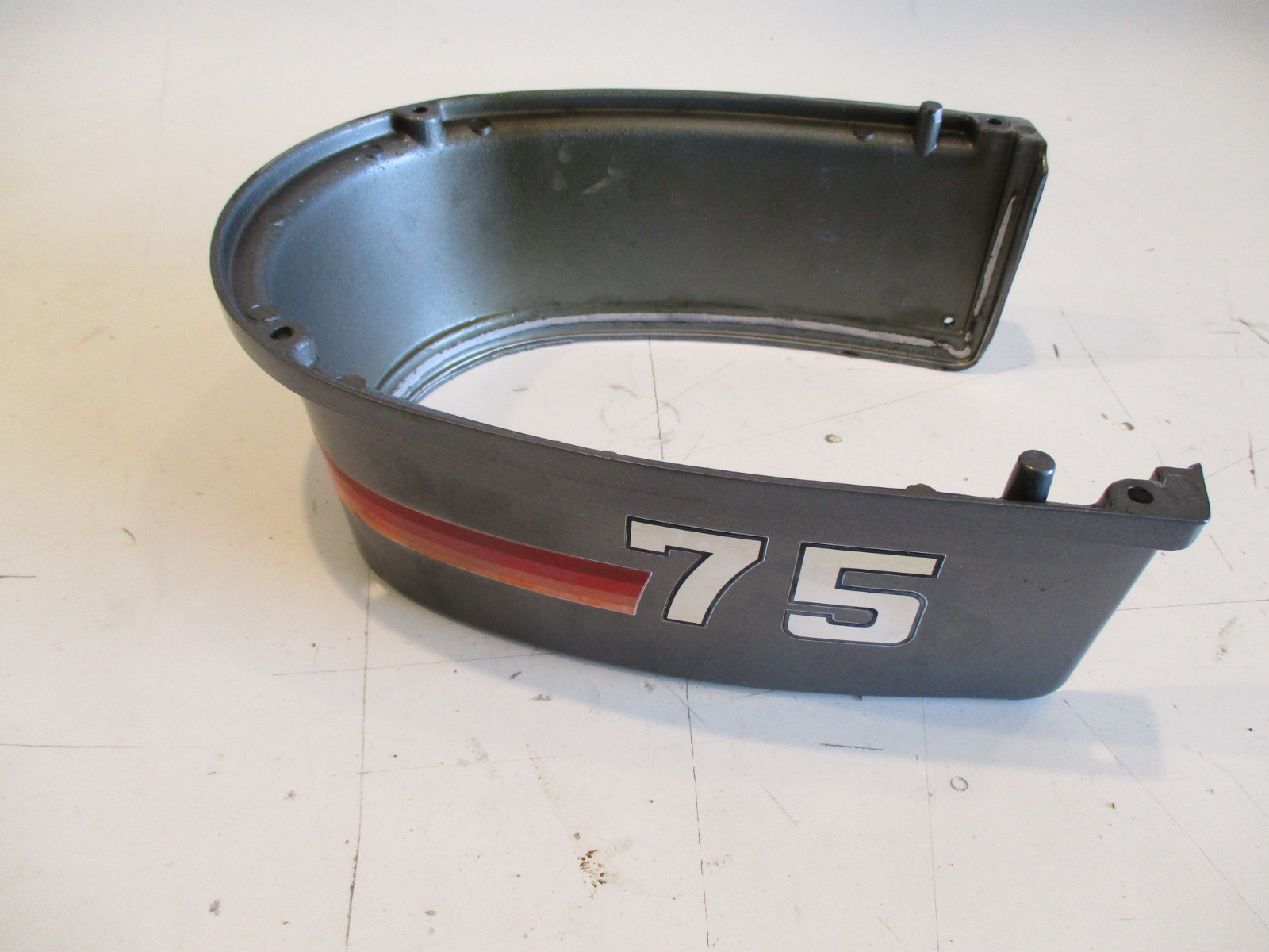 37417 Mercury Outboard Drive Shaft Housing Cover 75hp Silver | Green ...