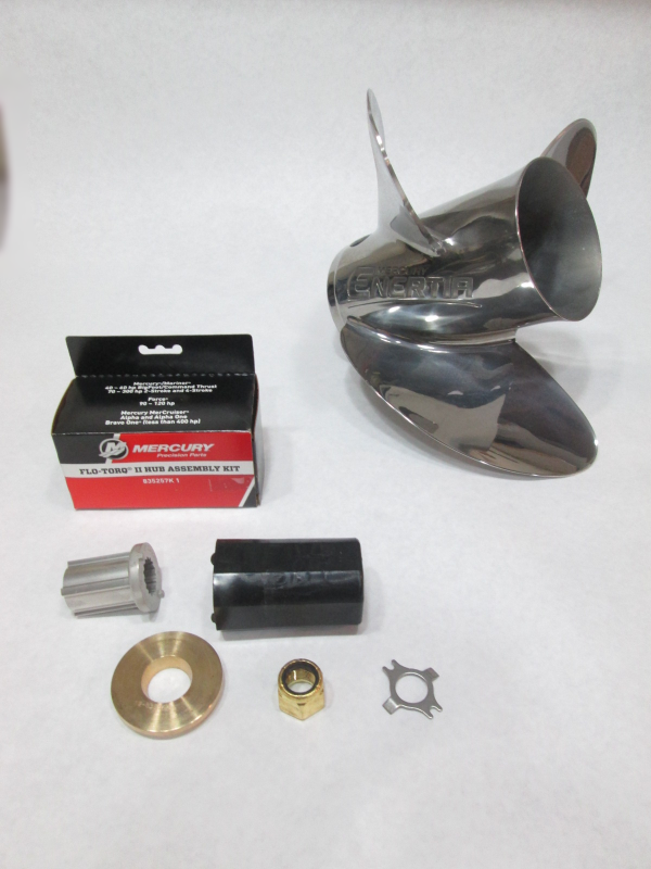 48898998A46 Fits Mercury Enertia Stainless Prop 14X19P RH W/835257K1