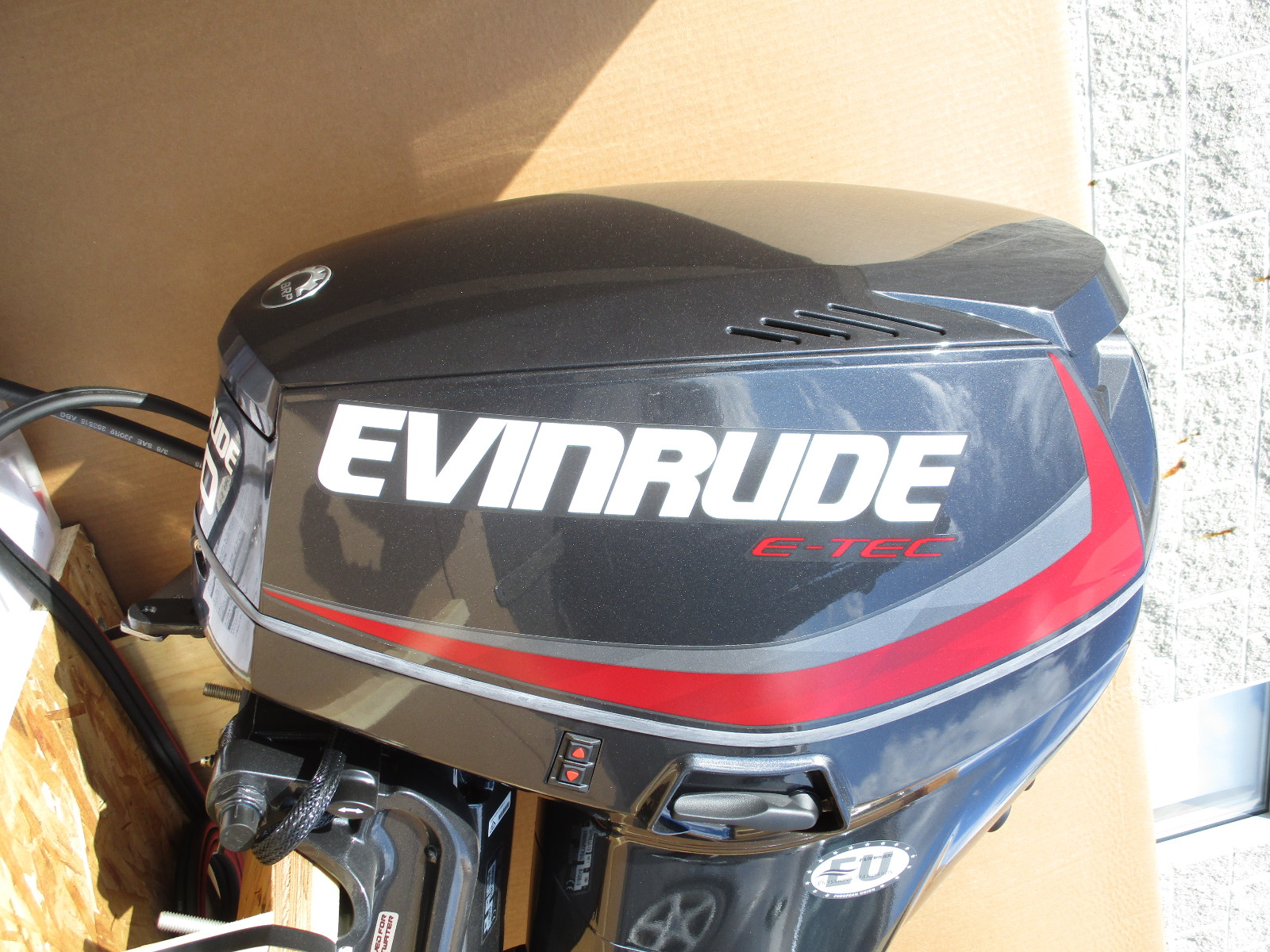 ETEC NEW 2016 Evinrude E-Tec 60HP E60DPLAF Outboard W/ Control