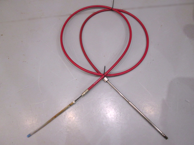 Morse 14 Foot Boat Rotary Steering Red Jacket Cable Series E304411