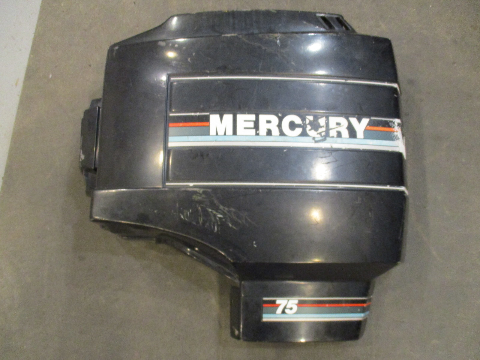 2188-9006A2 Mercury Mariner 3 Cyl Outboard 70-90 HP Port Left Cowling 1987-1992