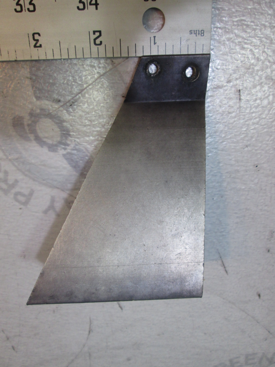 1986-1987 Bayliner Capri Right Center Windshield Window Connector Bracket