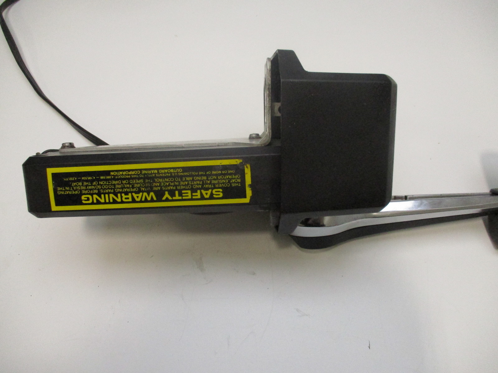 0174384 OMC Evinrude Johnson Binnacle Top Mount Remote Control Box W