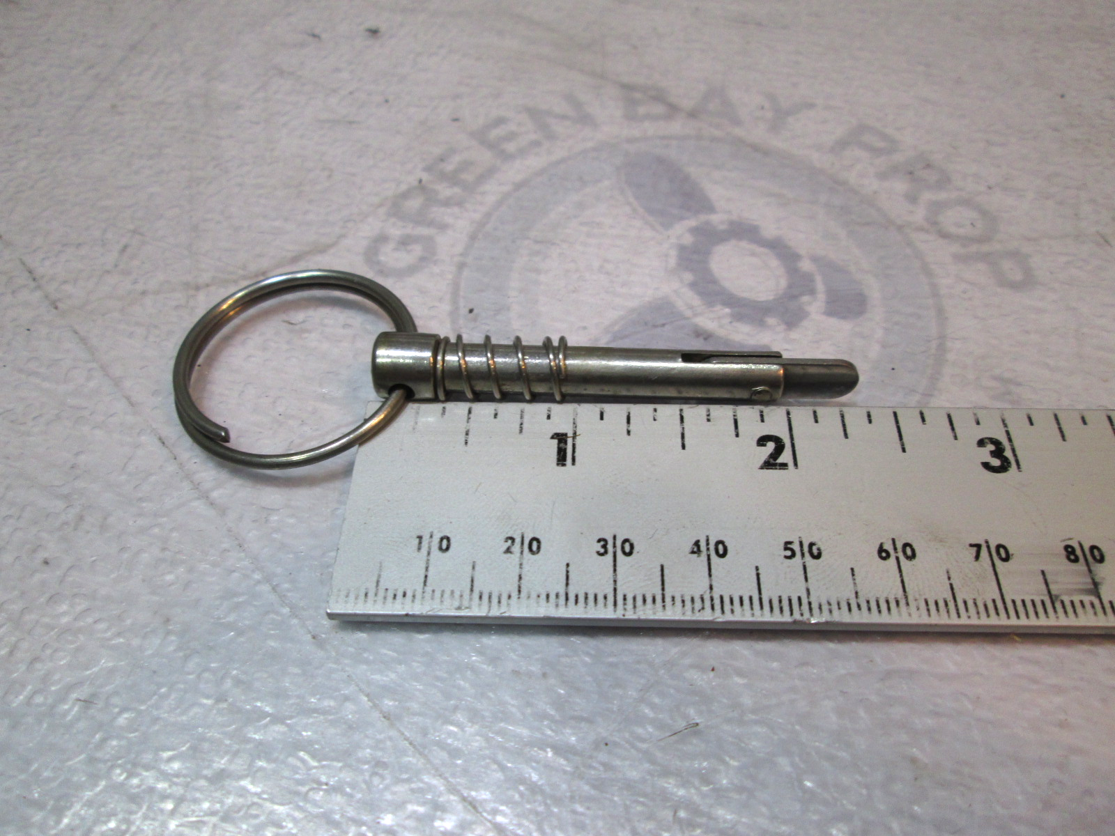 Bayliner Bimini Top Mount Pin Stainless Steel 1/4" Quick Release Pin