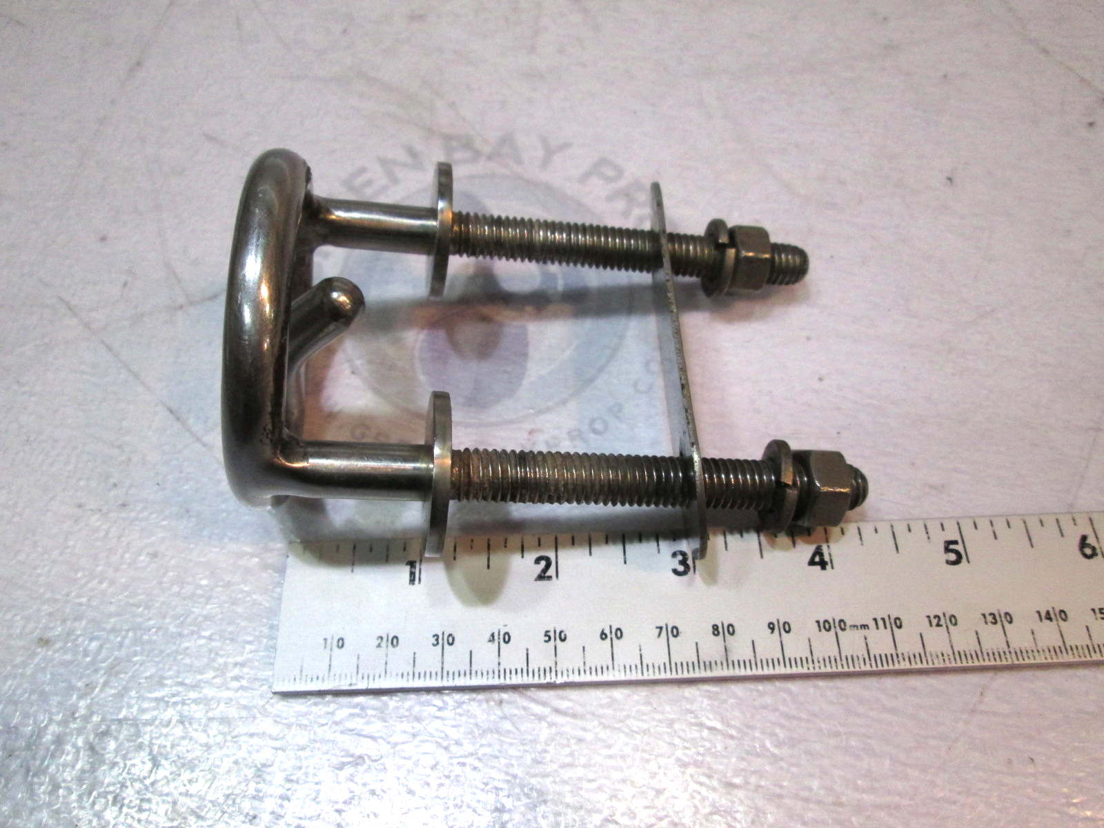 Stainless Steel Boat Ski Tow Rope Hook Eye 2 1/2" DIA Green Bay