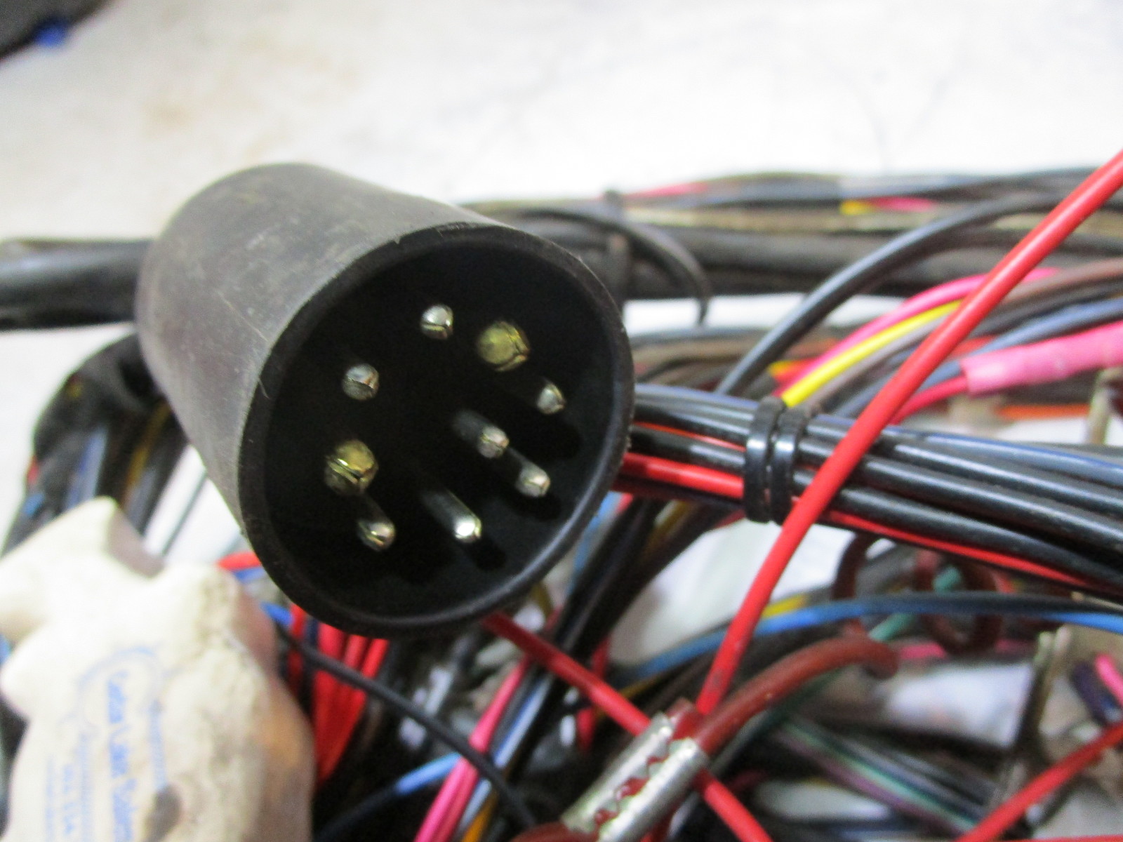 20' ft Engine to Dash Wire Harness 1993 Glastron SSV 175 with Volvo Penta AQ230