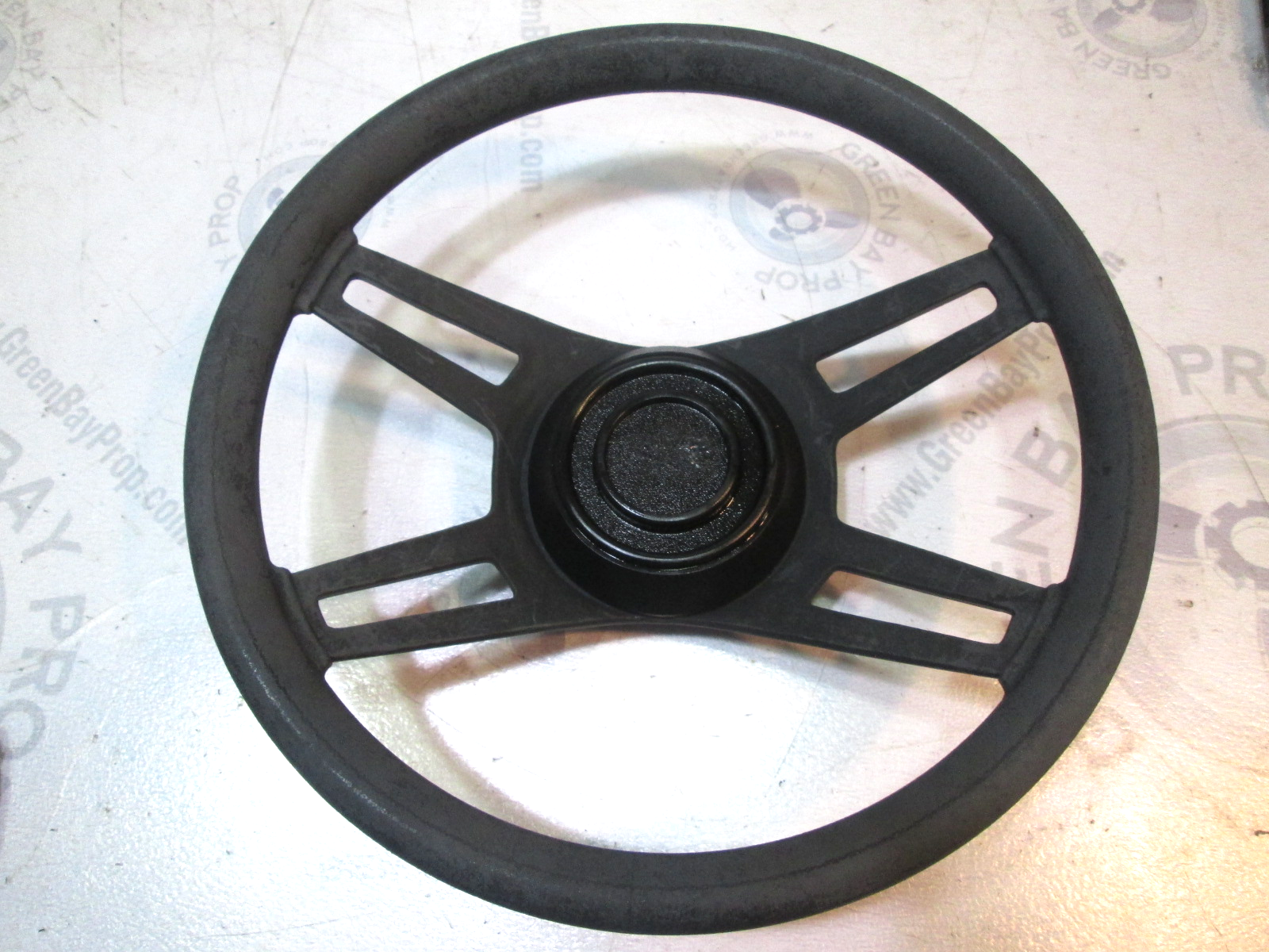 Thompson Boat Steering Wheel 13.75 Inch dia. Tapered Shaft