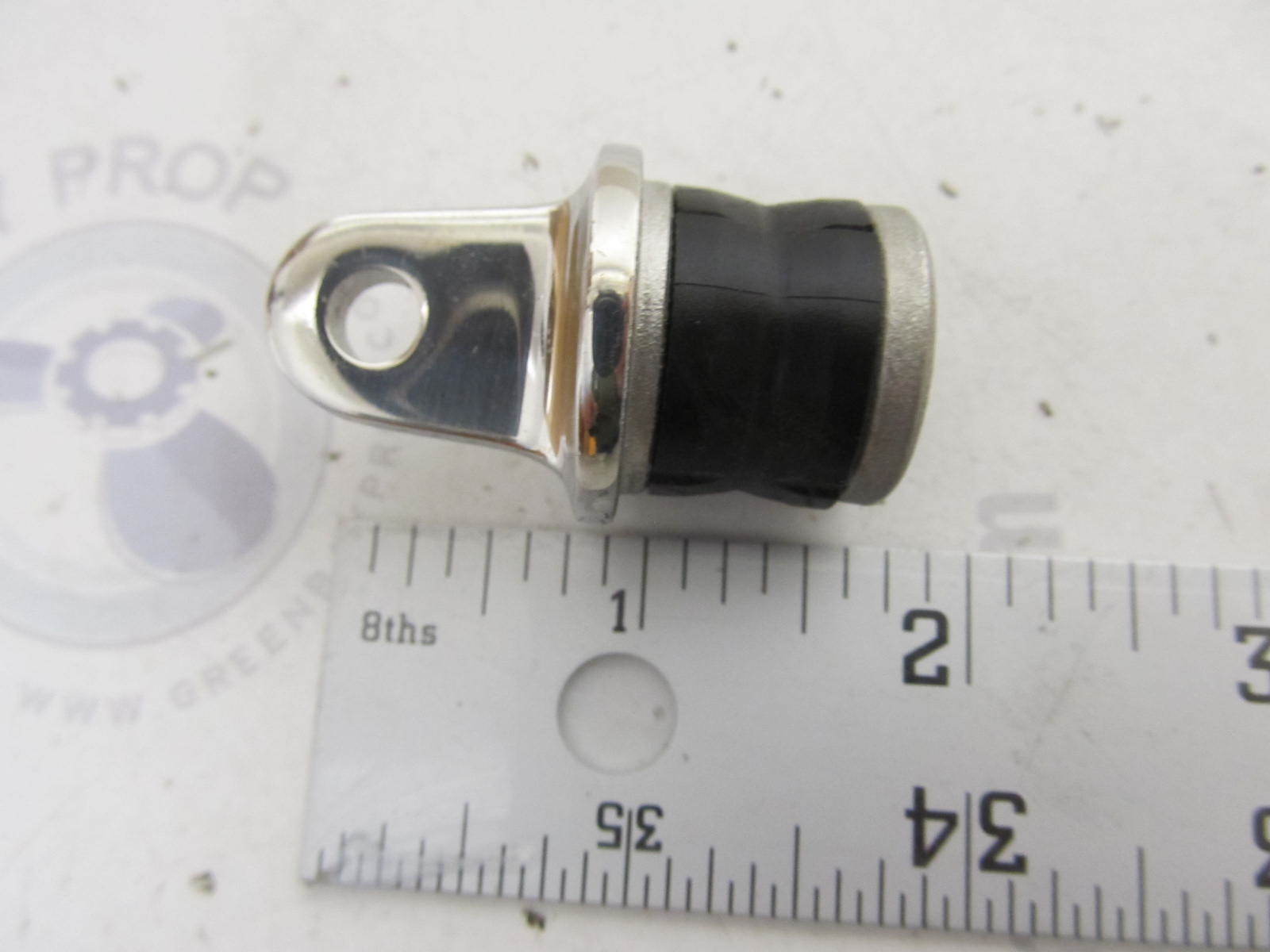 Boat Bimini Top Round Chrome Plated Internal Eye End 7/8" Green Bay