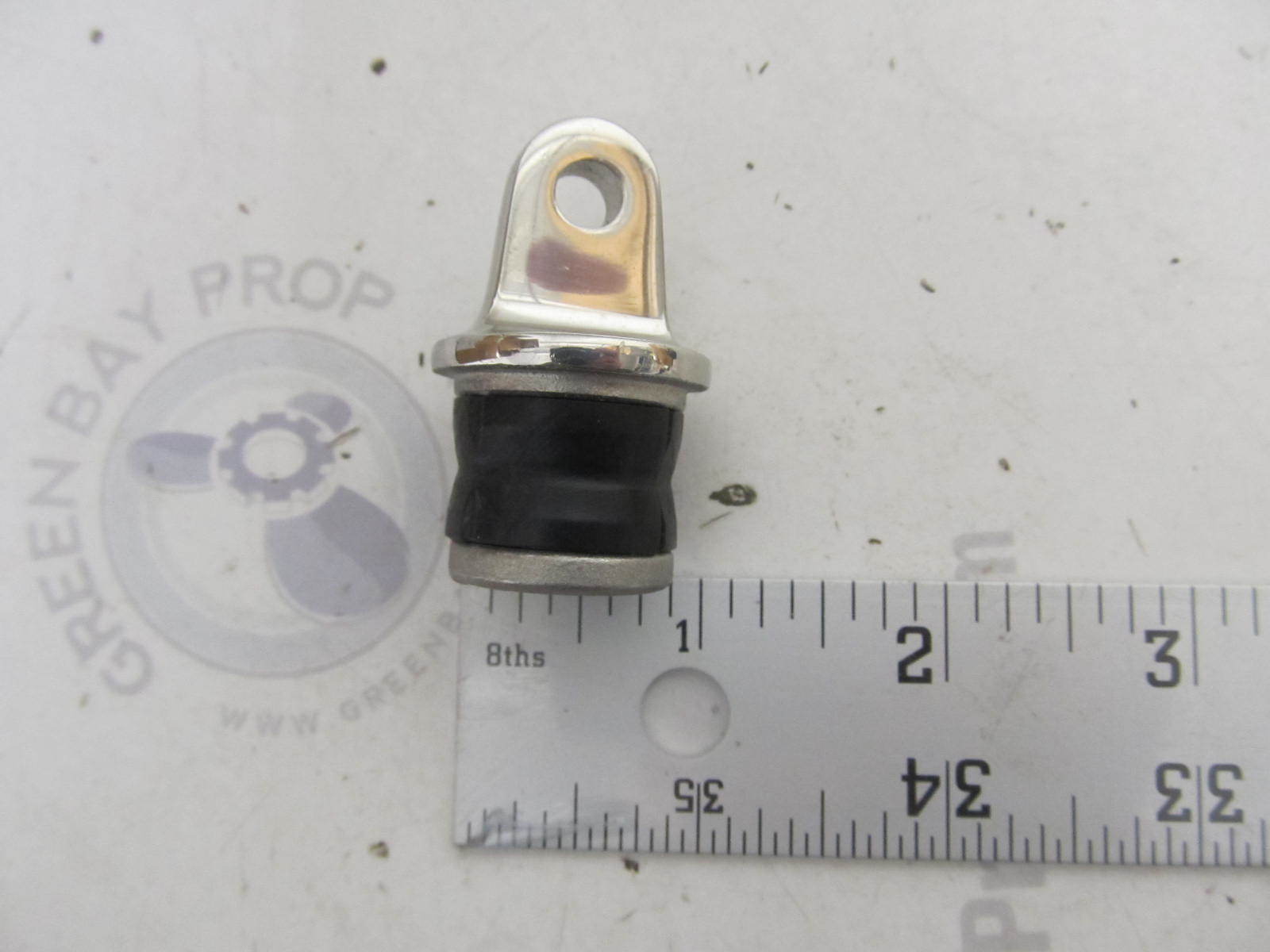 Boat Bimini Top Round Chrome Plated Internal Eye End 7/8" Green Bay