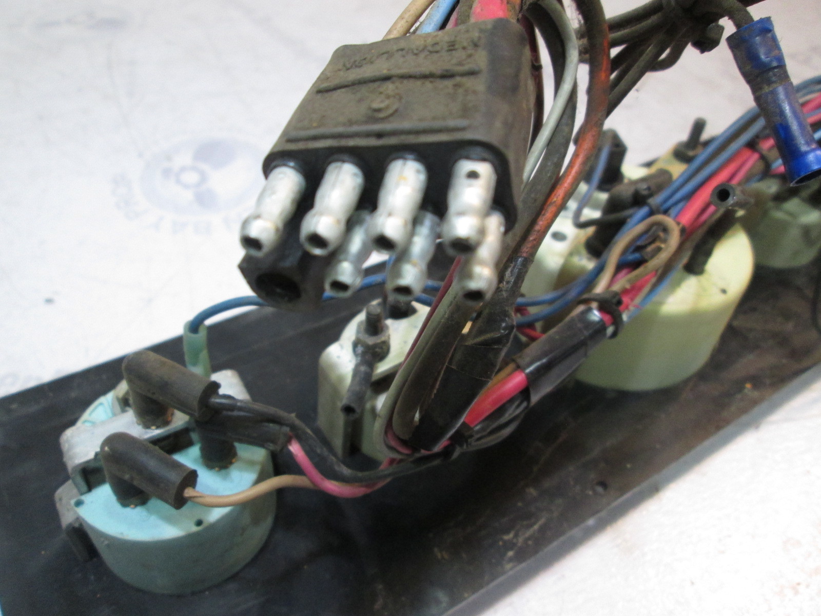 1986 Four Winns Boat Dash Panel Instrument Cluster Gauges Green Bay