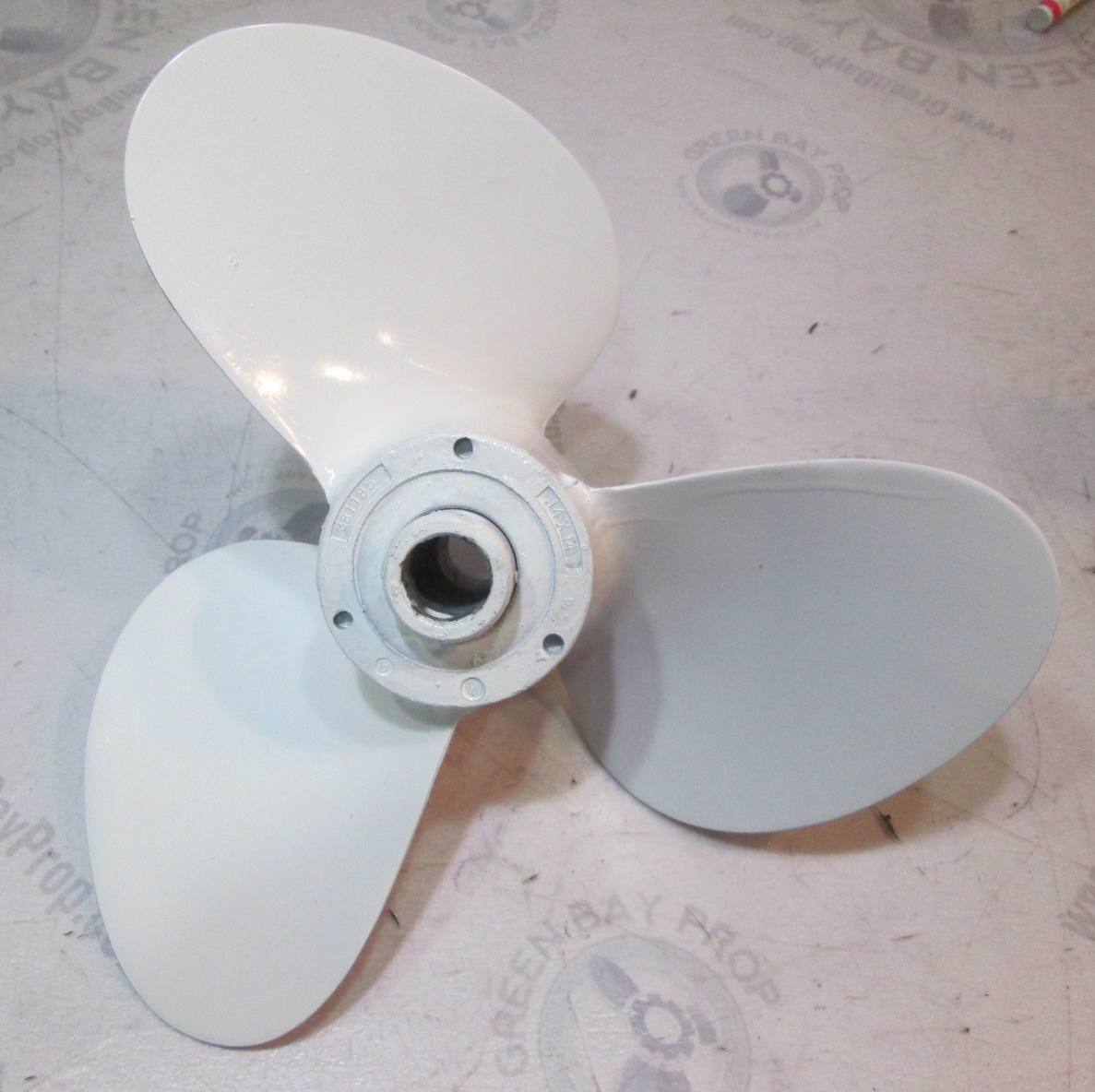 381185 14 x 14 pitch aluminum prop for omc stringer omc prop chart