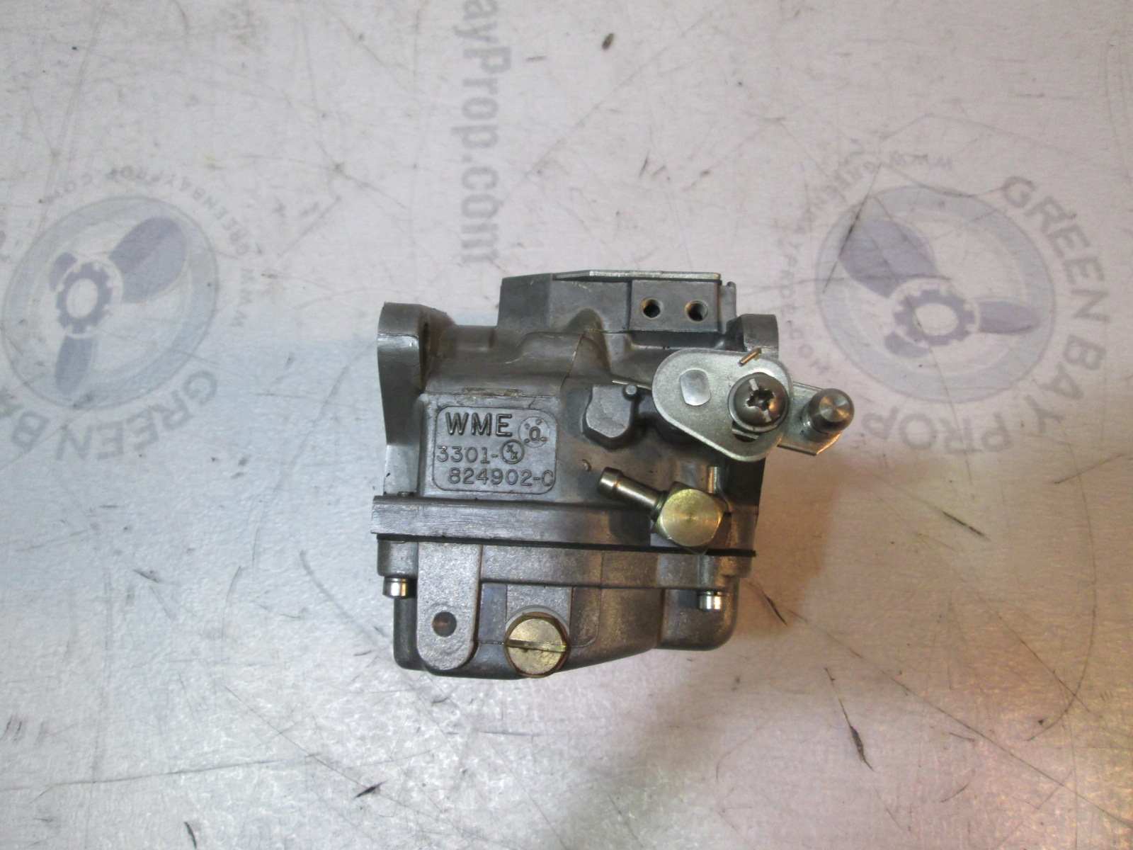 824902A12 Bottom Carburetor for Mercury 115 Hp 4 Cyl Outboards