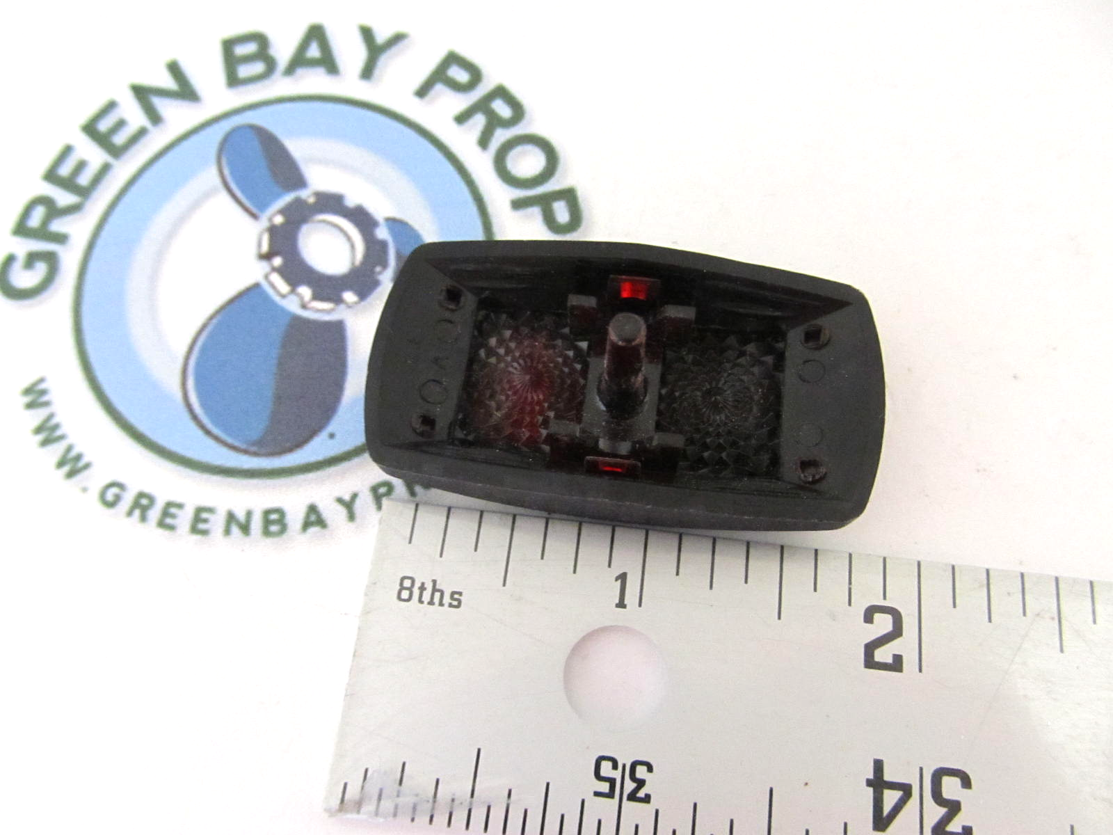 Apex Marine Pontoon Boat Blue Ice Rocker Switch Cover Only Black w/Red