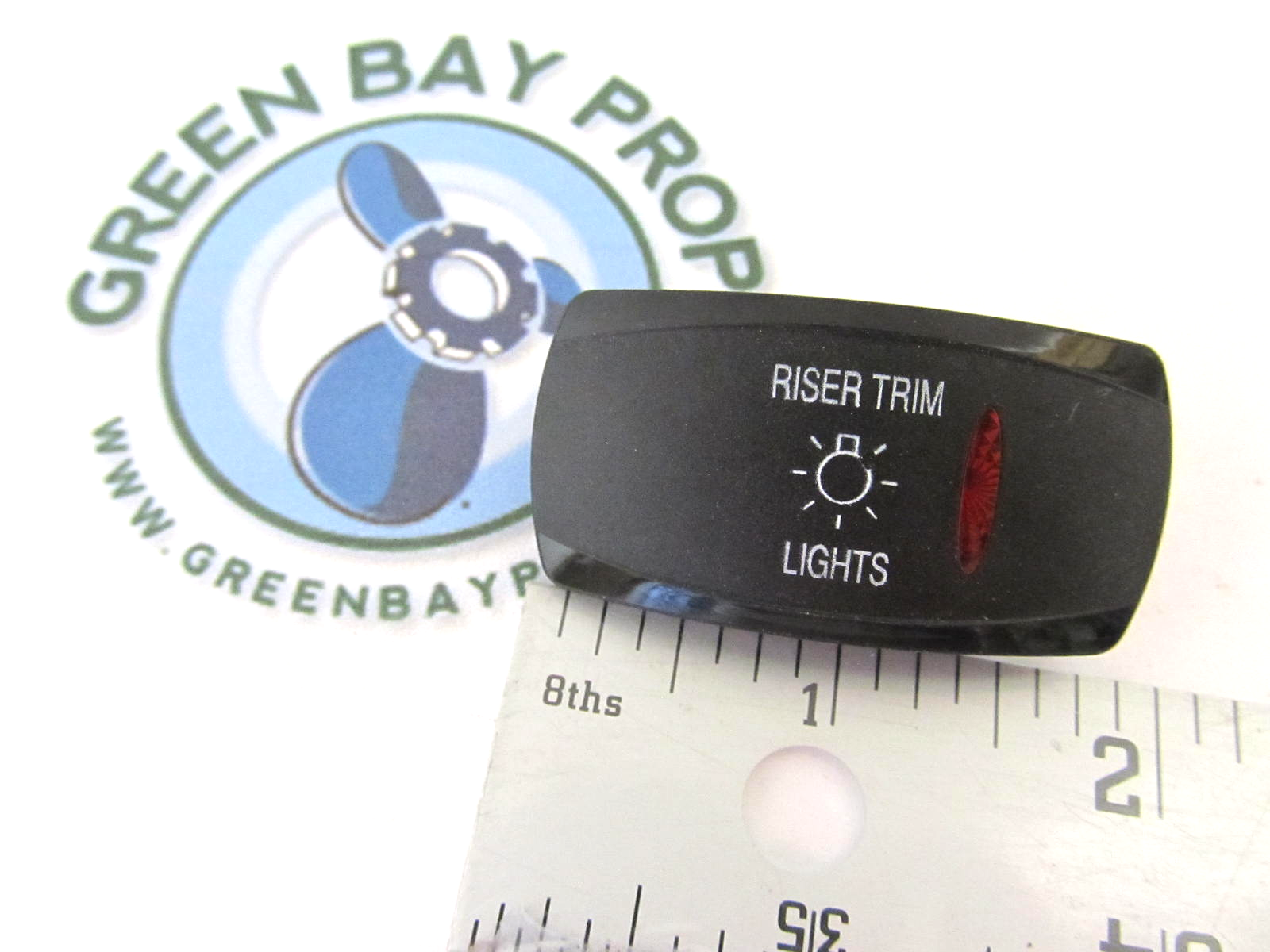 Apex Marine Pontoon Boat Riser Trim Lights Rocker Switch Cover Only