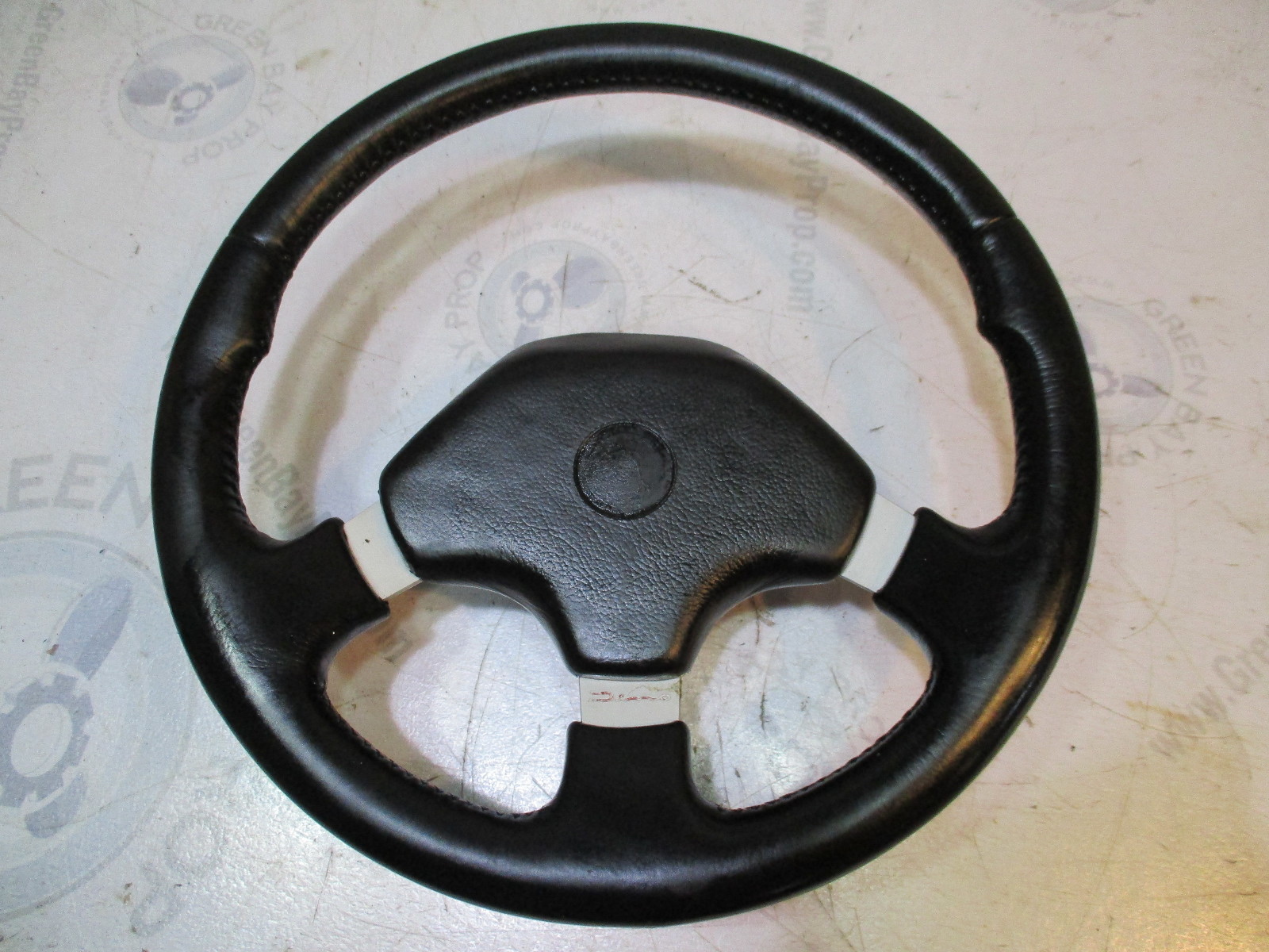 13.5" Dino Chaparral Boat Sport Style Steering Wheel Green Bay