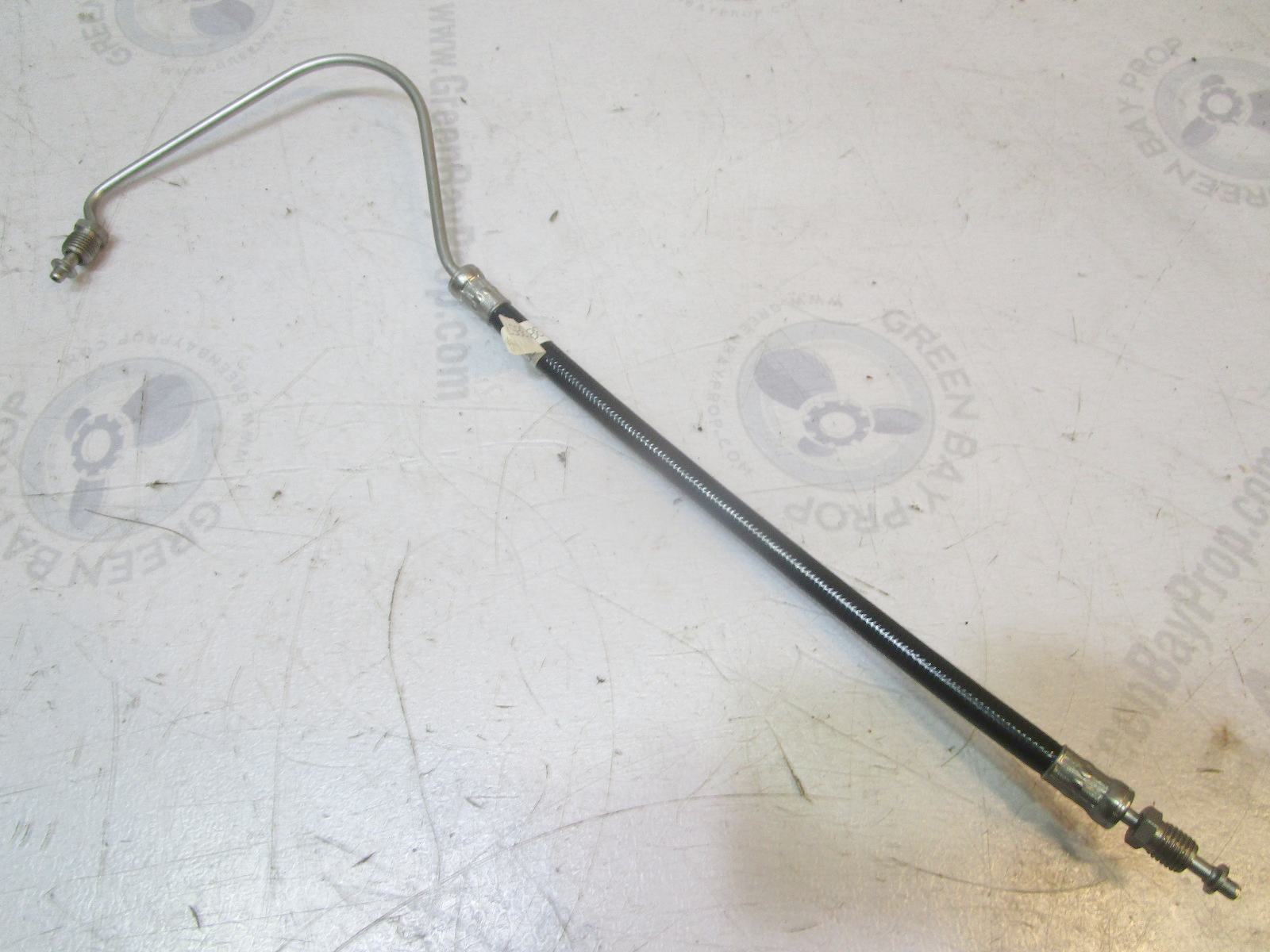 3853856 Volvo SX & OMC Cobra Port Left Side Hydraulic Oil Line Down