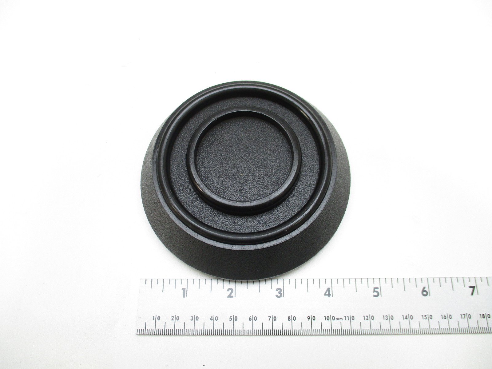 4 3/4" Black Steering Wheel Center Cap For Thompson, Rinker, Renken