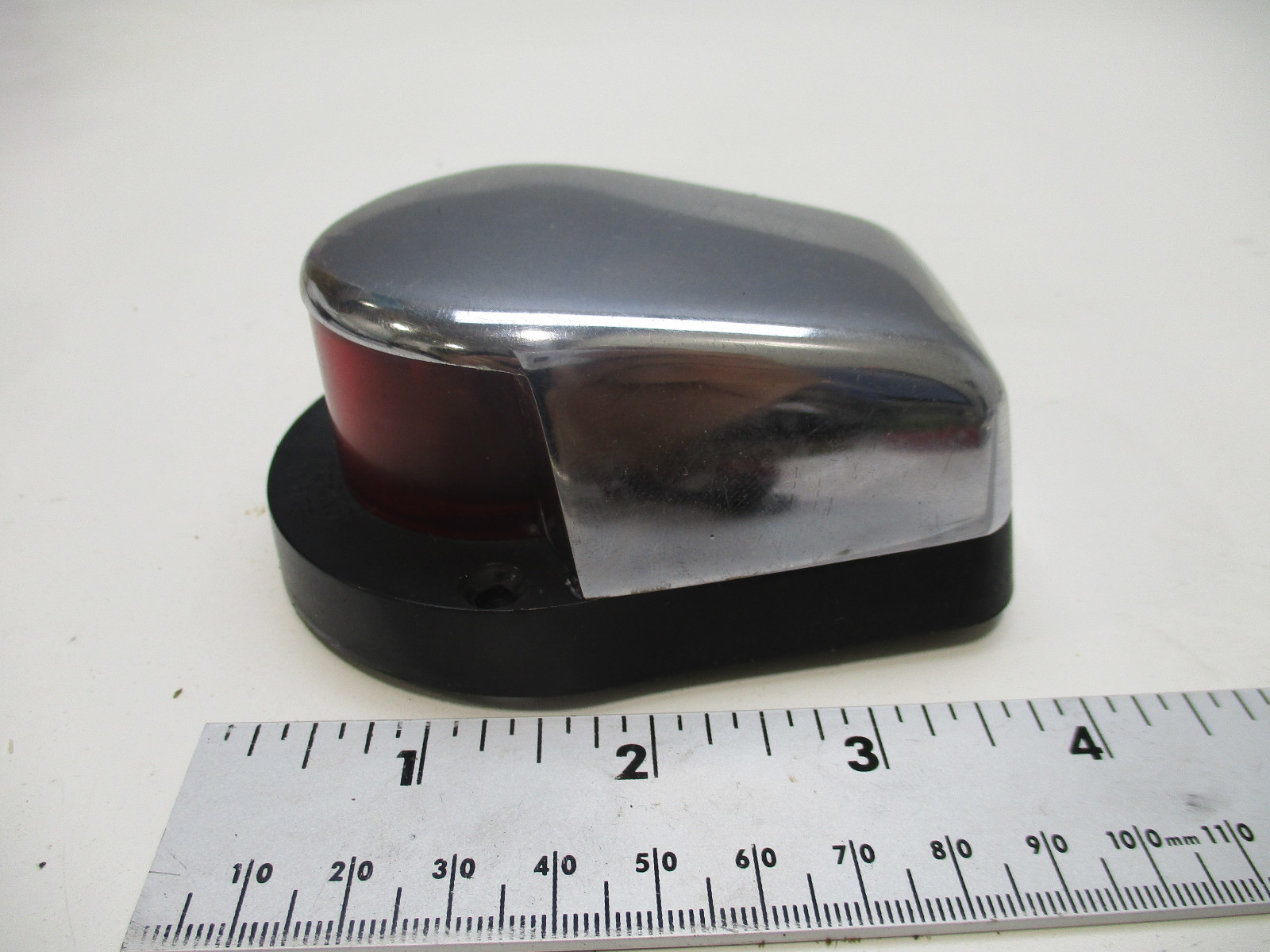 Perko Marine Boat Front Bow Navigation Light Green Red Chrome Green