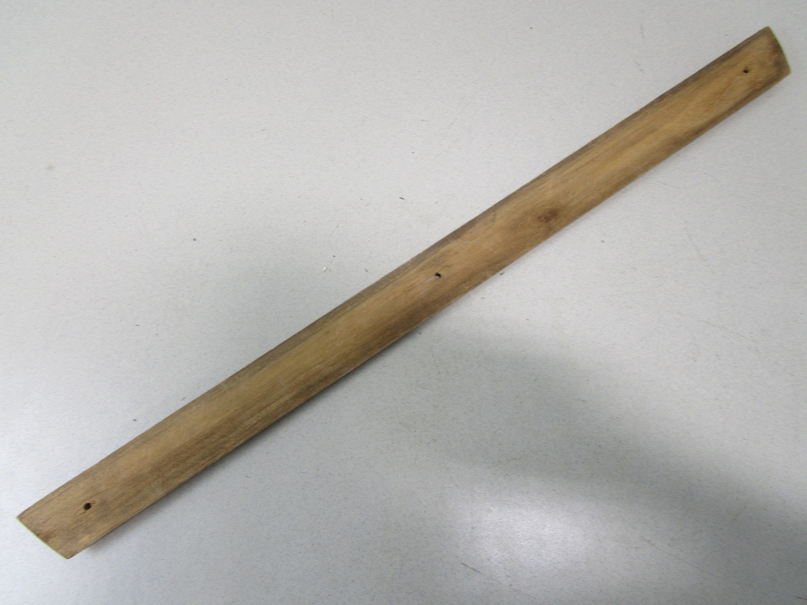 Vintage Marine Boat Teak Wood Wall Deck Trim Insert 28" x 1 7/8" x 3/8