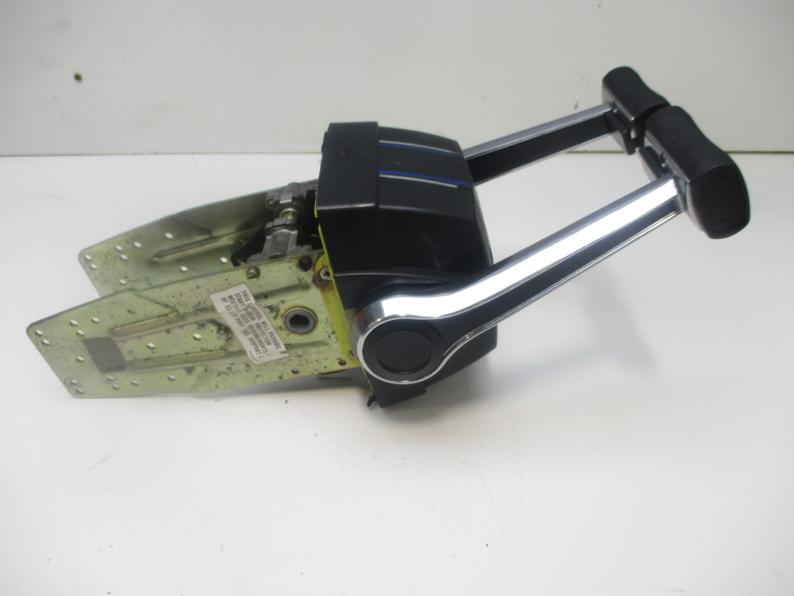 Morse Boat Dual Binnacle Top Mount Remote Control NonTrim Green Bay