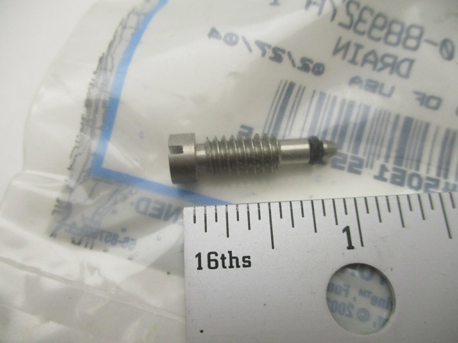 10889327A1 Drain Screw Kit Fits Mercury Mariner 75225 HP DFI Outboard