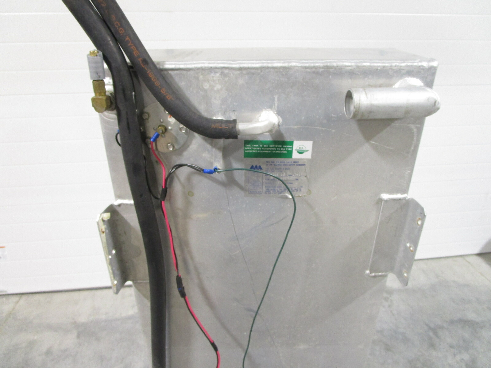 1989 Lund Tyee 1850 Boat Aluminum Gas Tank Fuel Cell 27 GAL 60" x 18" x