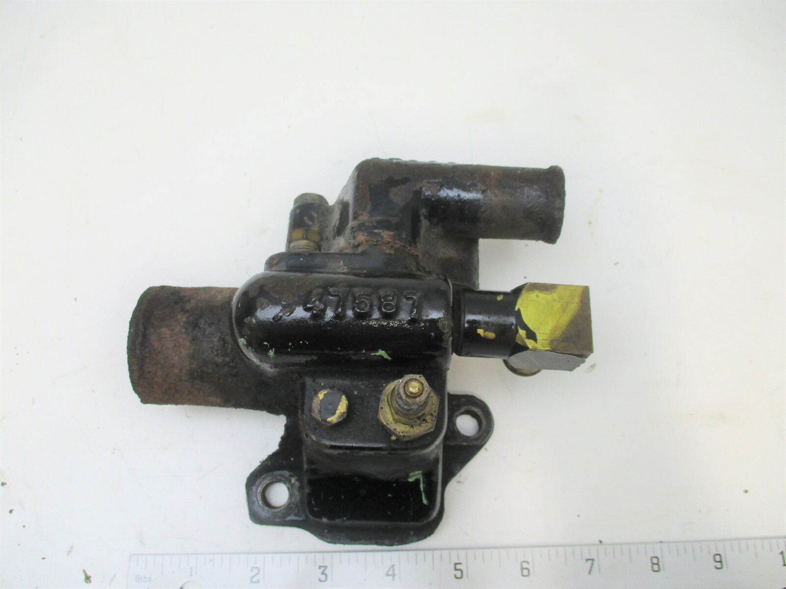 60372A1 47587 Mercruiser Alpha I 2.5 3.0 Thermostat Housing & Cover