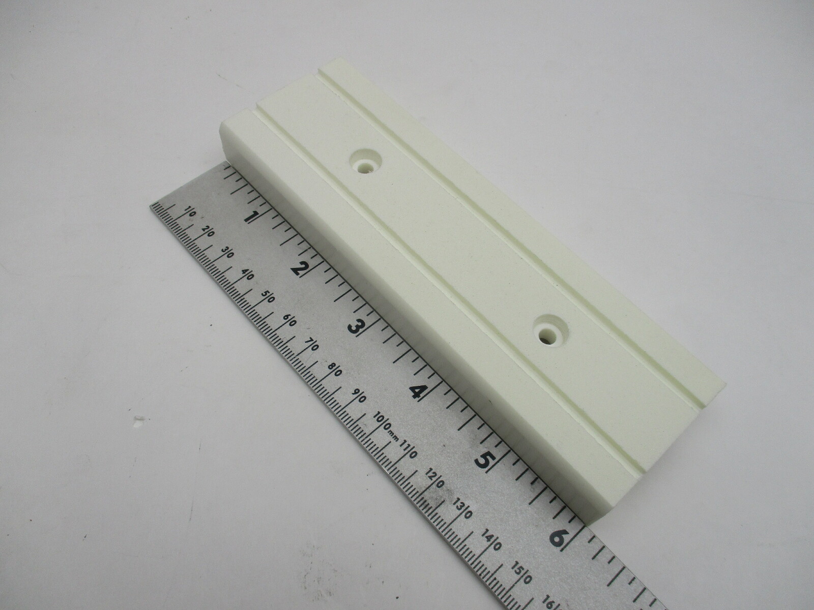 Polymer Step Pad for Marine Boat Transom/Platform/Swim Ladder 6" L x 1