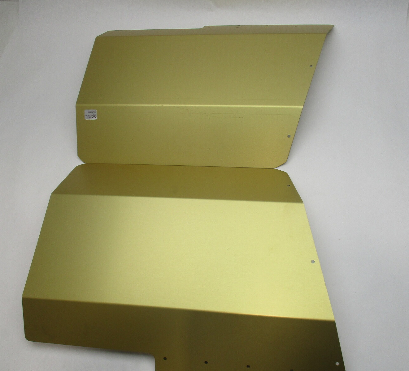 VEVE Marine Boat Back Trolling Splash Guard Plates Pair Without Clamps